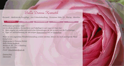 Desktop Screenshot of kosmetik-harburg.de